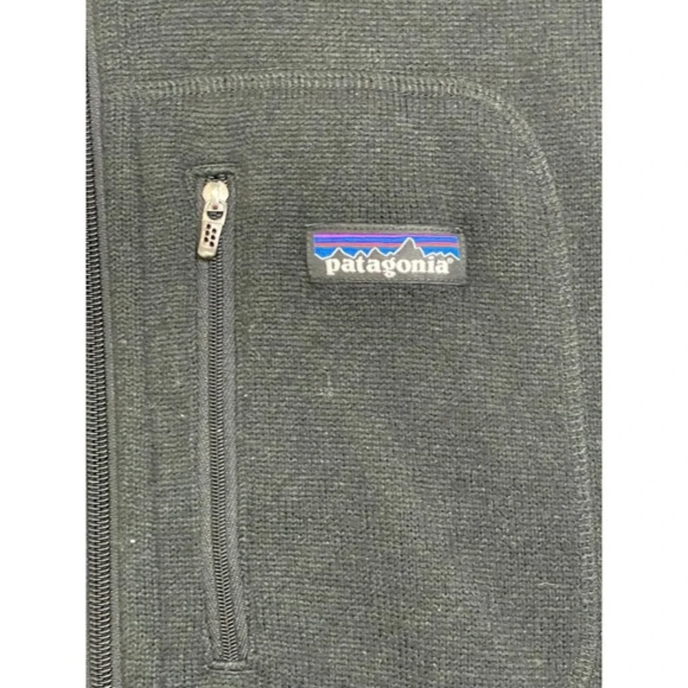Patagonia‎ Better Sweater Vest Mens Medium Brown Hiking Full Zip Fleece